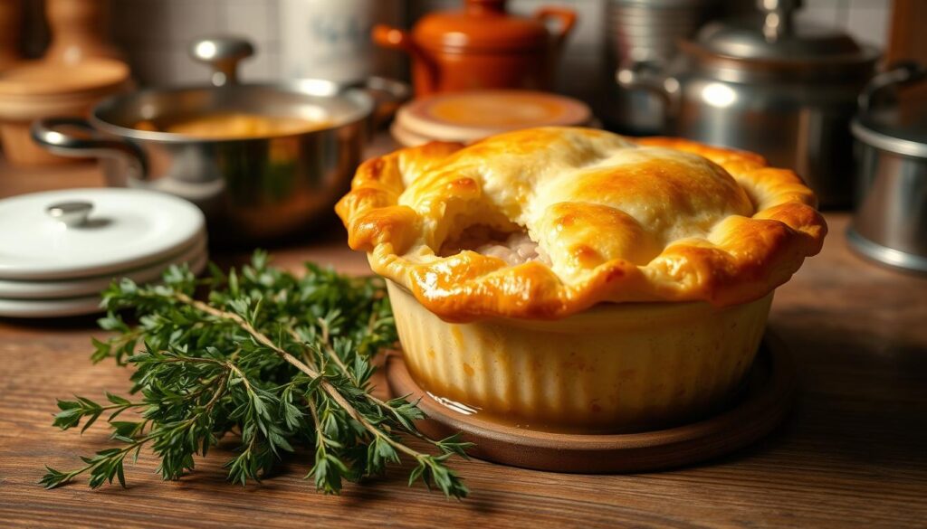 savory turkey pot pie recipe