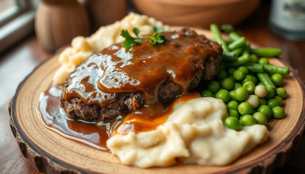 hamburger steak and gravy recipe