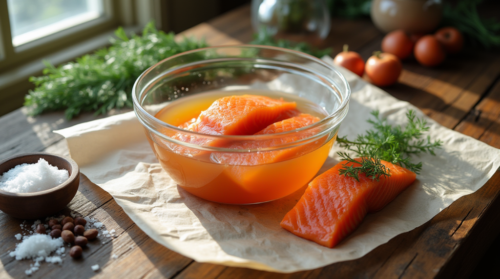 smoked salmon brine recipe