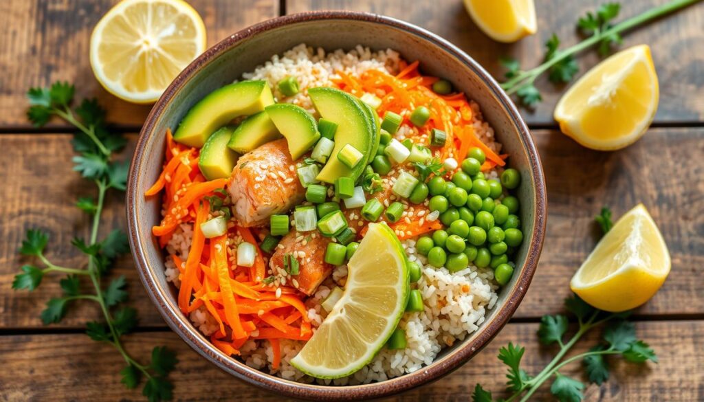 salmon rice recipe