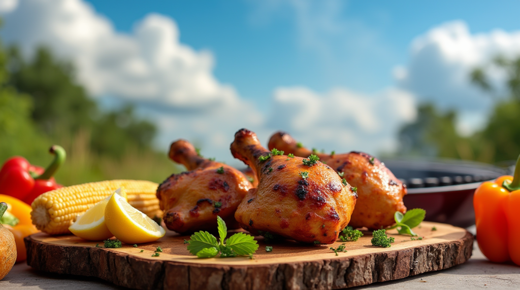 grilled turkey drumsticks recipe