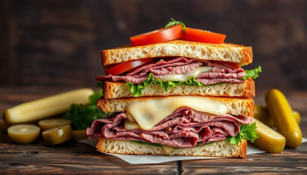 beef and cheese deli sandwich recipe