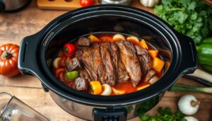 flank steak recipes slow cooker