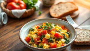 Egg and Veggie Scramble